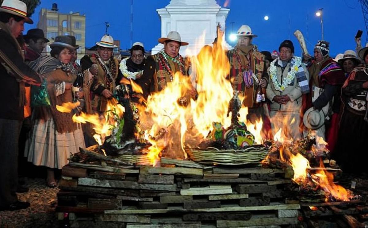 Bolivia inicia la Fiesta de la Pachamama con la papa como protgonista