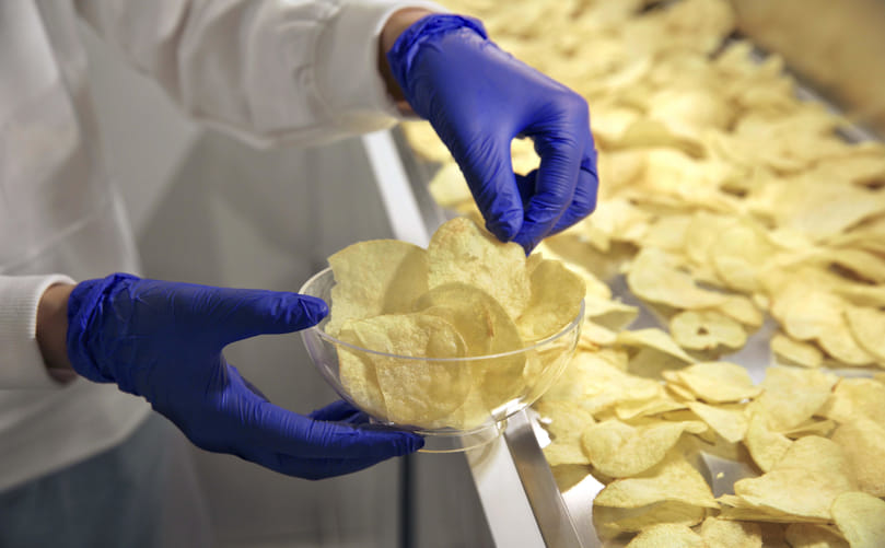 Potato Chip Colour and Quality Inspection Potato Chip Colour and Quality Inspection
