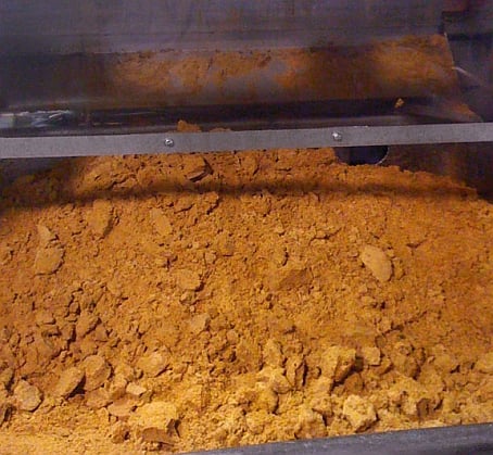 Fines removed by the Micron-Pro filter appear dry because most of the oil is recovered during the filtration process Fines removed by the Micron-Pro filter appear dry because most of the oil is recovered during the filtration process