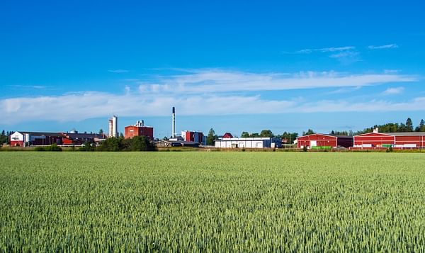 The Finnamyl Potato Starch factory in Kokemaeki, Finland