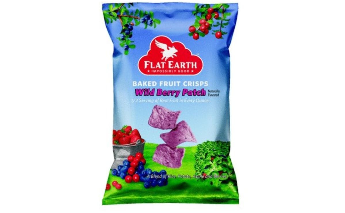 Frito-Lay's flat earth fruit and vegetable chips Frito-Lay's flat earth fruit and vegetable chips