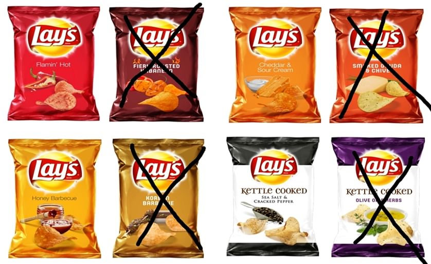 Americans rejected the new flavors and decided to stick with the familiar flavors in ALL four pair match-ups