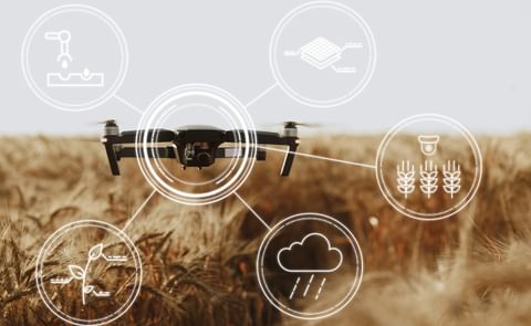 Flying drone Flying drone