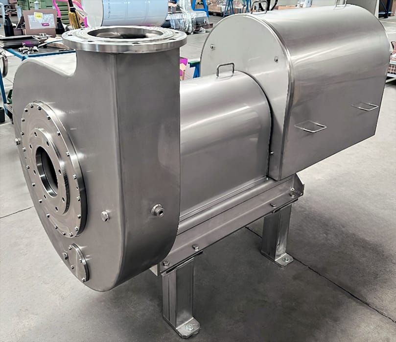FME Nautilus direct-motorized food pump engineered for hygienic, high-capacity hydraulic transport in fruit and vegetable processing facilities. FME Nautilus direct-motorized food pump engineered for hygienic, high-capacity hydraulic transport in fruit and vegetable processing facilities.