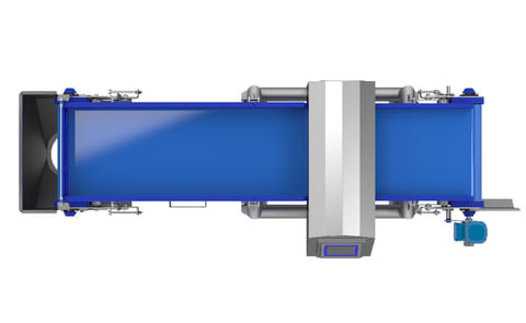 FoodeQ Metal Detection Belt Conveyor FoodeQ Metal Detection Belt Conveyor