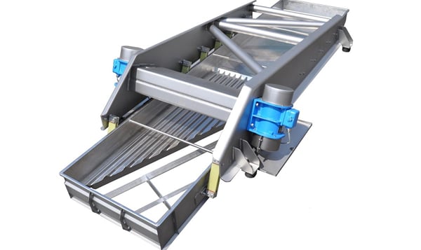 FoodeQ Spreading Vibratory Conveyor FoodeQ Spreading Vibratory Conveyor
