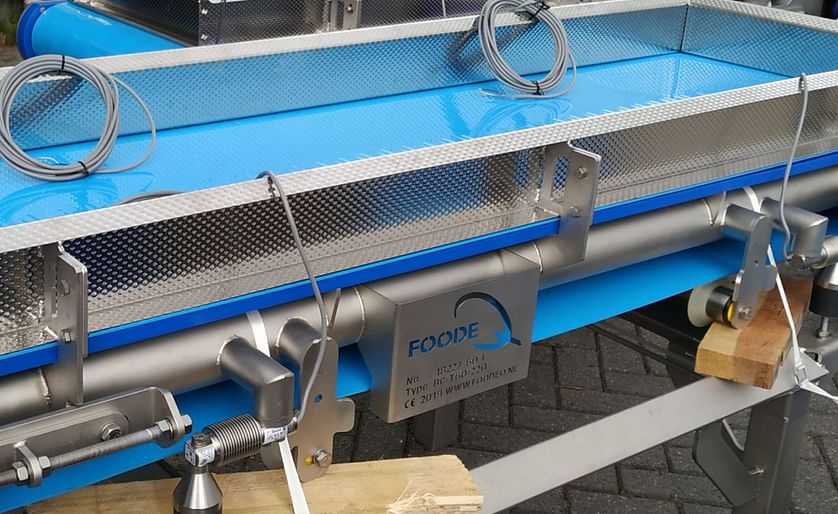 FoodeQ guarantees that their weigh belt systems are ultra-precise and have an accuracy with a maximum deviation of less than 1 percent.
