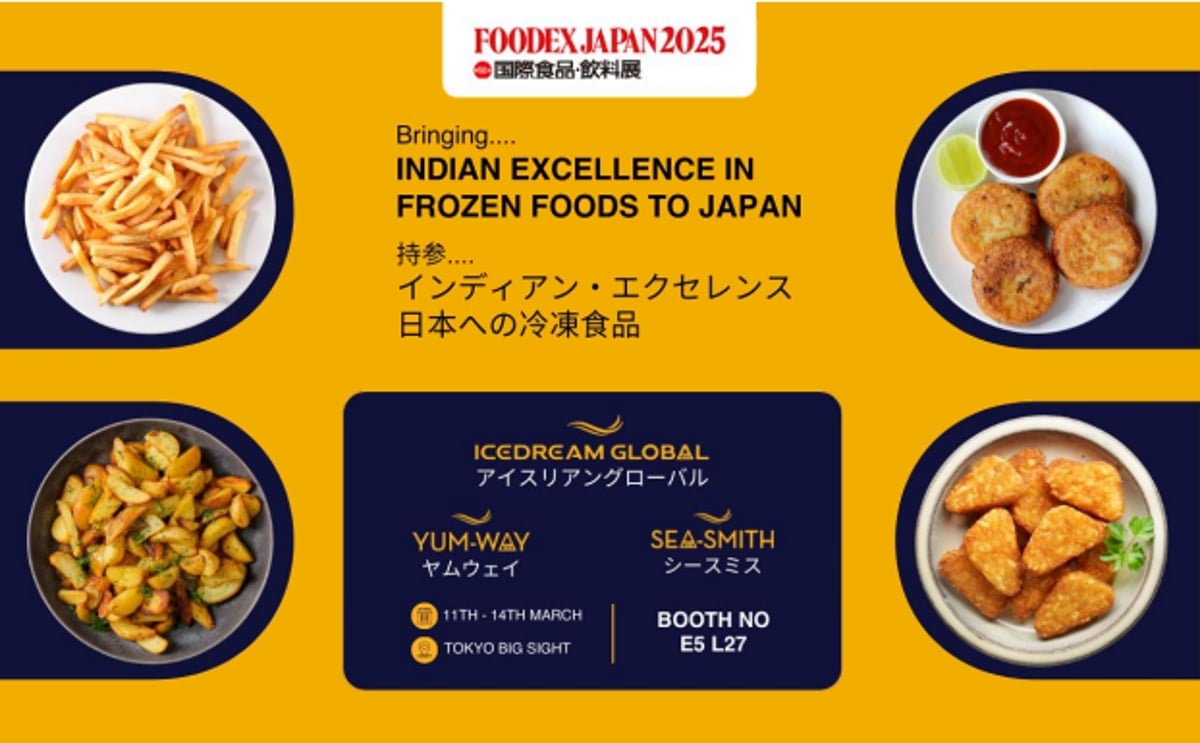 Experience the Best of Frozen Potatoes with Icedream Global at FOODEX JAPAN 2025 – Booth No. E5-L27! Experience the Best of Frozen Potatoes with Icedream Global at FOODEX JAPAN 2025 – Booth No. E5-L27!
