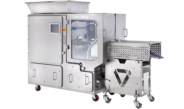 Provisur Formax NovaMax 400 with high-speed mold plate drive, offers increased throughput, precise weight control,  simple product changeovers and low operating costs