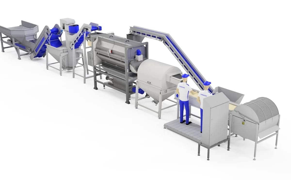 Forsfood Classic - 1000 Peeling Line