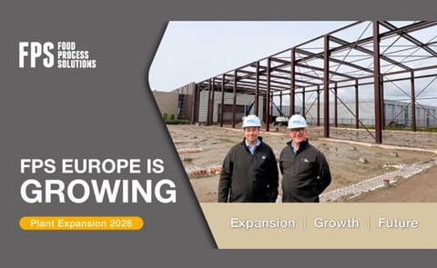 FPS Food Process Solutions is expanding its Europe facility in Goes, Netherlands, strengthening manufacturing capacity, customer support, and future growth in the global food processing industry. FPS Food Process Solutions is expanding its Europe facility in Goes, Netherlands, strengthening manufacturing capacity, customer support, and future growth in the global food processing industry.