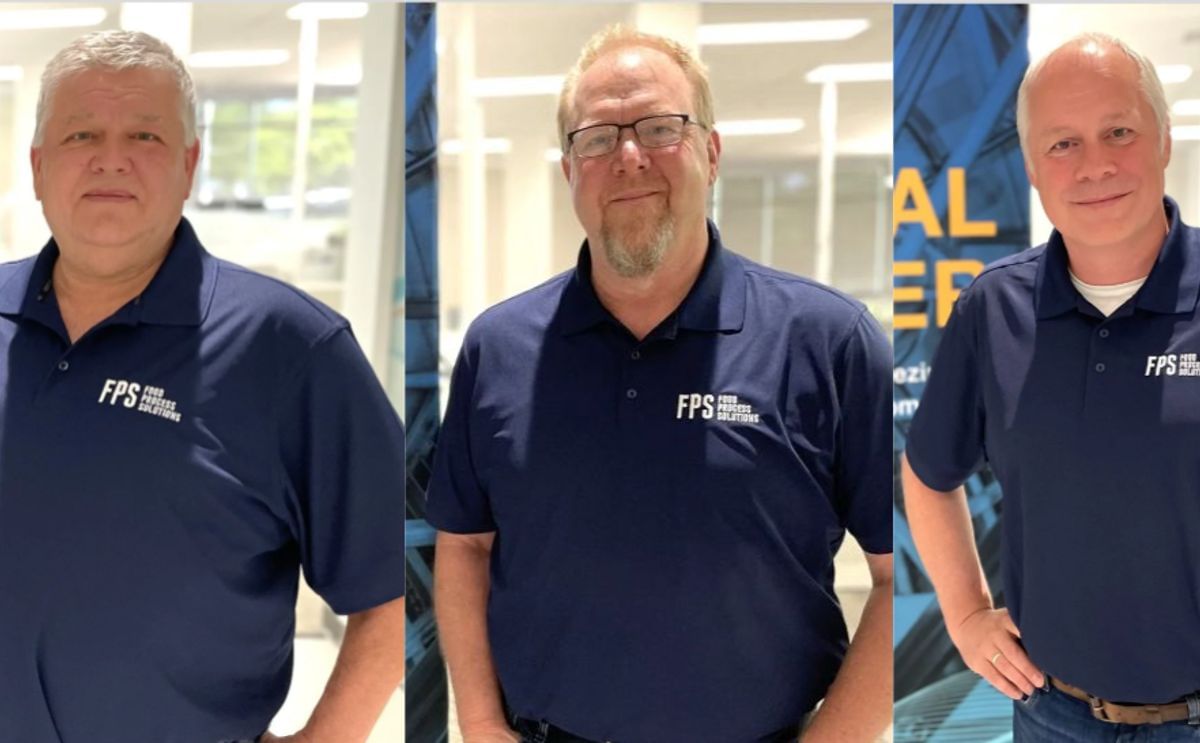 FPS welcomes industry veterans Dave Rogers, Mike Holden, and Ronald Muller to strengthen its End-to-End food processing platform.
