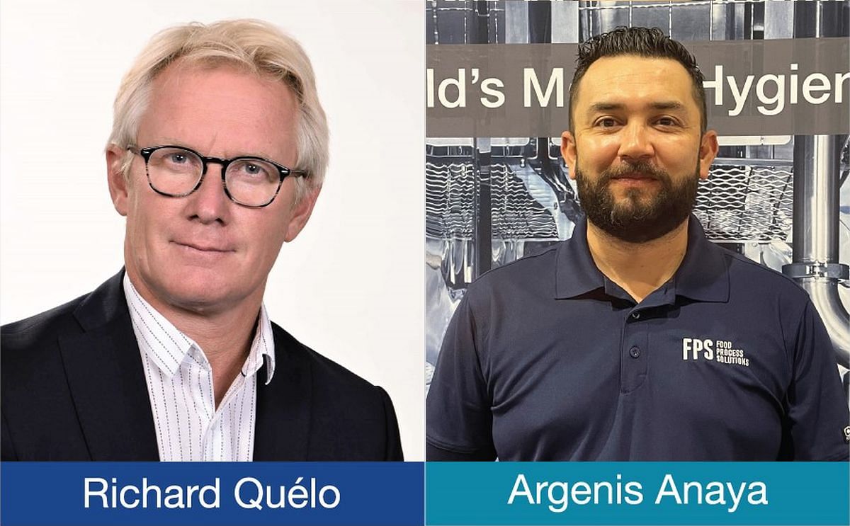 FPS Food Process Solutions appointments: Richard Quélo, Sales Director, Europe and Argenis Anaya, Sales Manager, Latin America