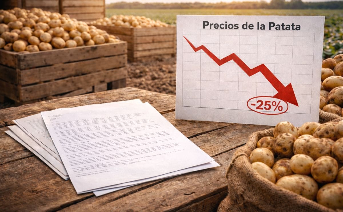 Productores franceses de patata enfrentan menores precios contractuales y volúmenes reducidos, aumentando la presión económica sobre el sector para la campaña 2026/27