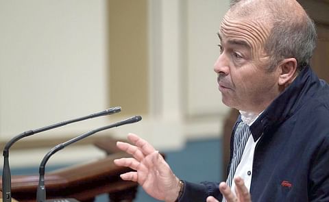 Francisco Déniz, diputado de Sí Podemos. Francisco Déniz, diputado de Sí Podemos.