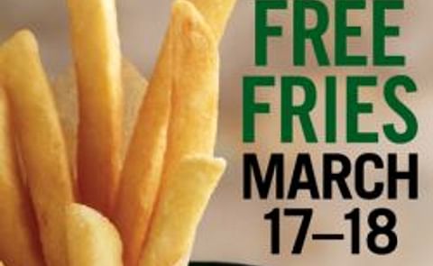 Try Burger King's new french fries free St Patrick's Day weekend Try Burger King's new french fries free St Patrick's Day weekend
