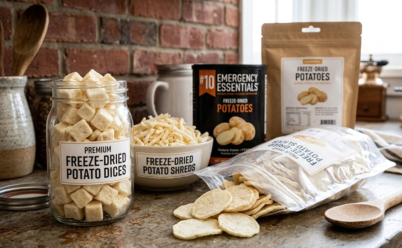 Ultra-Long Shelf Life of Freeze-Dried Potatoes: Stability Without Compromise Ultra-Long Shelf Life of Freeze-Dried Potatoes: Stability Without Compromise