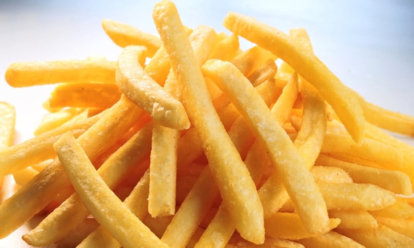 An average French fry plant produces 140.000 tons of French fries per year. An average French fry plant produces 140.000 tons of French fries per year.