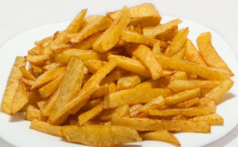 French fries have a glycemic index lower than boiled potatoes. French fries have a glycemic index lower than boiled potatoes.