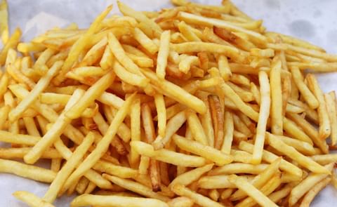 French fries is delicious at street food French fries is delicious at street food