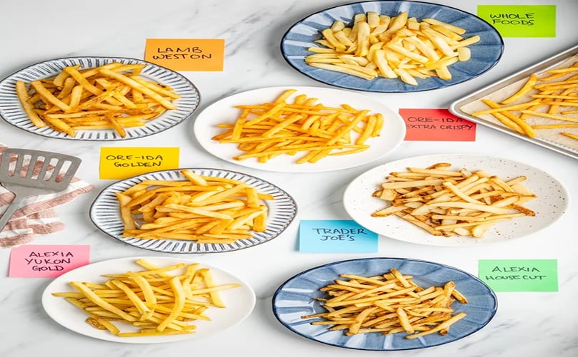 Frozen French Fries: A Spectrum of Shapes and Cuts Frozen French Fries: A Spectrum of Shapes and Cuts
