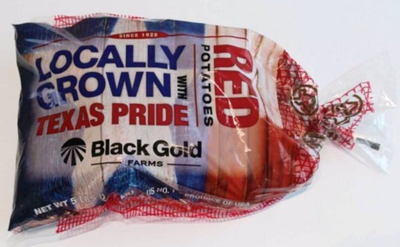 Texas locally grown 5lb Poly Bag Texas locally grown 5lb Poly Bag