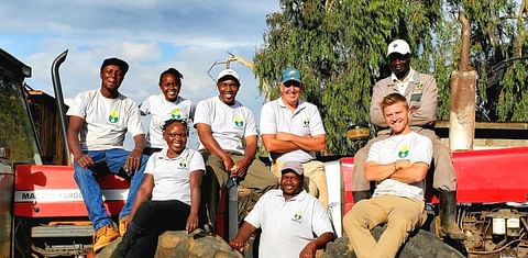 The team of FreshCrop Limited in Kenya