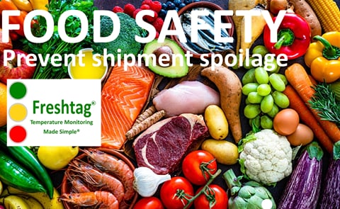 Freshtag® smart label technology by Vitsab® ensures food safety during transit by visually monitoring time-temperature exposure, helping prevent spoilage and protect the quality of perishable foods across the supply chain. Freshtag® smart label technology by Vitsab® ensures food safety during transit by visually monitoring time-temperature exposure, helping prevent spoilage and protect the quality of perishable foods across the supply chain.