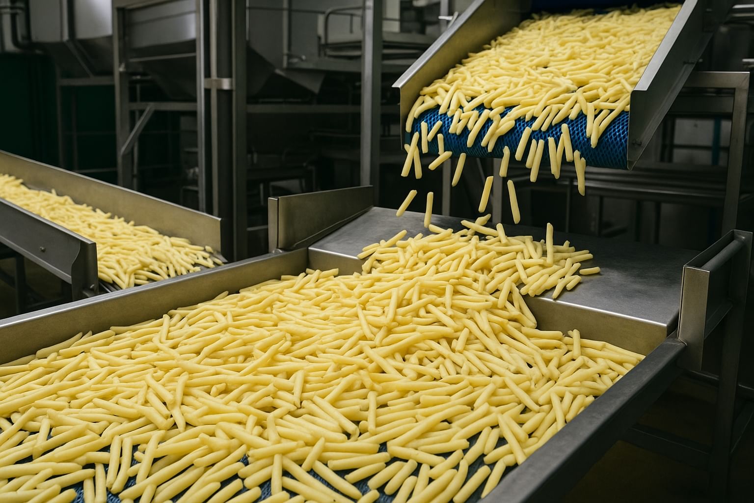 French fries processing