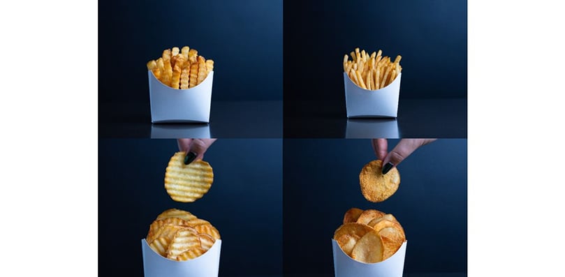 Types of Frites street Fries Types of Frites street Fries