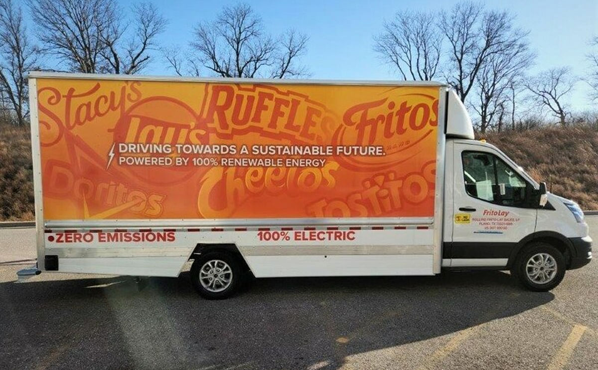 Frito-Lay Expedites 2040 Net-Zero Emissions Goal with Over 700 Electric Delivery Vehicles