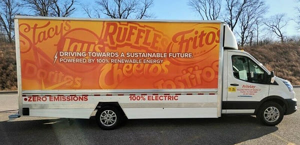 Frito-Lay Expedites 2040 Net-Zero Emissions Goal with Over 700 Electric Delivery Vehicles