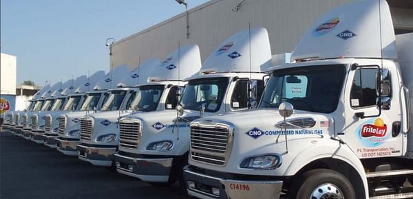 Frito-Lay&#039;s Compressed Natural Gas Truck Fleet helps reduce Carbon Footprint