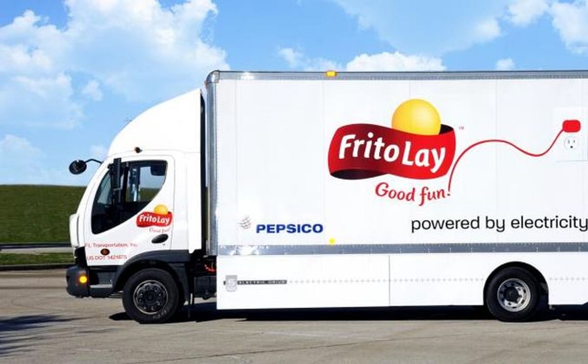 Frito-lay electric delivery truck (picture added to article in 2017)