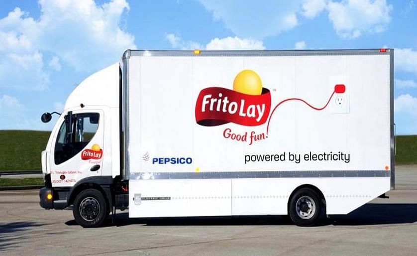 Frito-lay electric delivery truck (picture added to article in 2017)