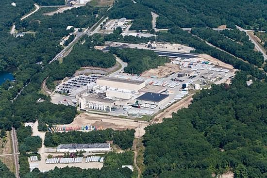 Aerial view of Frito Lay production facility in Killingly, Connecticut