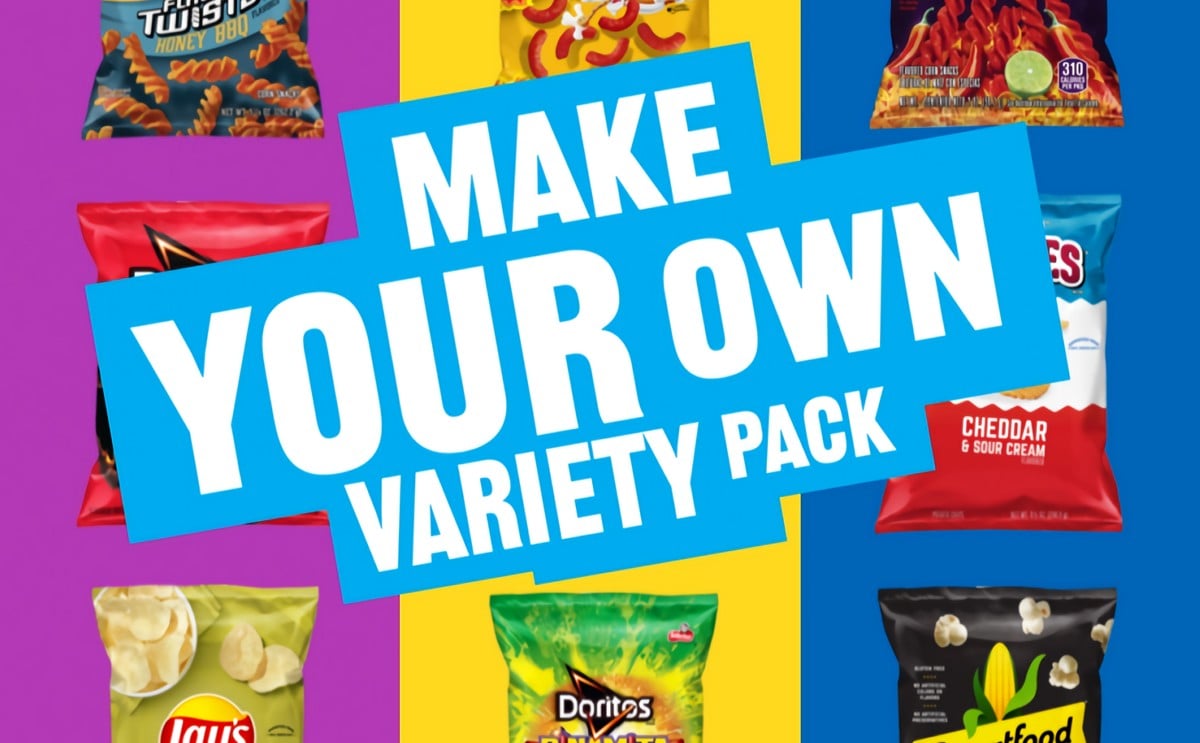 Frito-Lay Enhances Direct-to-Consumer Shopping Experience with the Launch of 'Make Your Own' Variety Pack Frito-Lay Enhances Direct-to-Consumer Shopping Experience with the Launch of 'Make Your Own' Variety Pack
