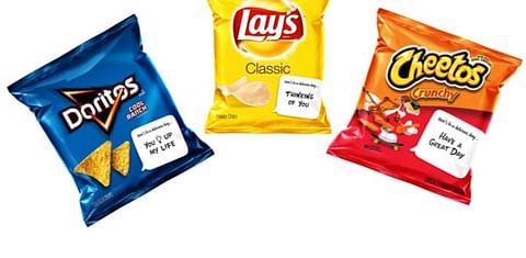 To ease the back to school transition, Frito-Lay introduces &#039;snackable notes&#039;