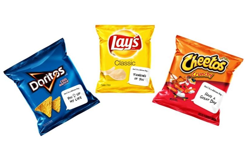As kids go back to school, Frito-Lay variety packs offer parents the opportunity to add a special touch to packed lunches: parents can write or doodle directly on their chip bags