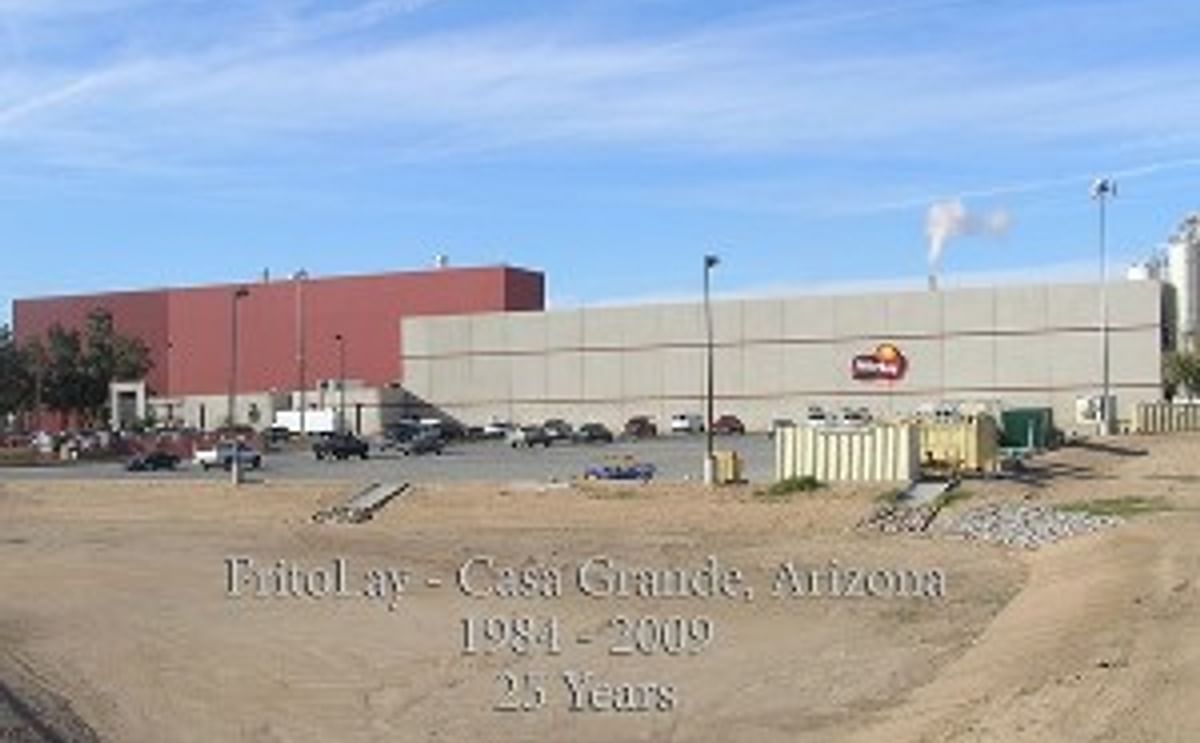 Frito-Lay factory in Casa Grande First Existing Food Manufacturing Site to Achieve LEED EB Gold Certification