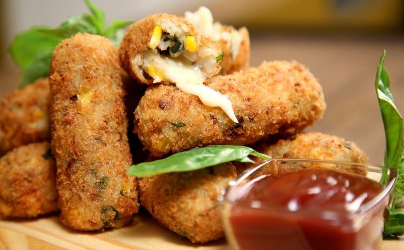 Ready-to-Serve Comfort: Stuffed Potato Croquettes Ready-to-Serve Comfort: Stuffed Potato Croquettes