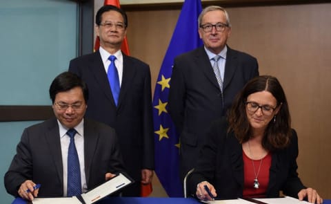 The negotiation process of the Free Trade Agreement between the European Union and Vietnam was concluded in December 2015. The negotiation process of the Free Trade Agreement between the European Union and Vietnam was concluded in December 2015.