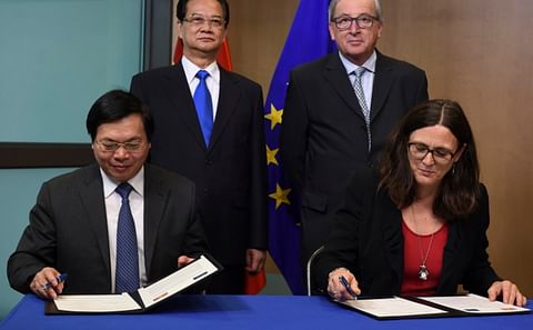 The negotiation process of the Free Trade Agreement between the European Union and Vietnam was concluded in December 2015.