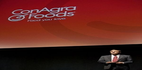 Gary Rodkin at launch "Conagra Foods you love" in 2010 (Courtesy: Bailey Lauerman)