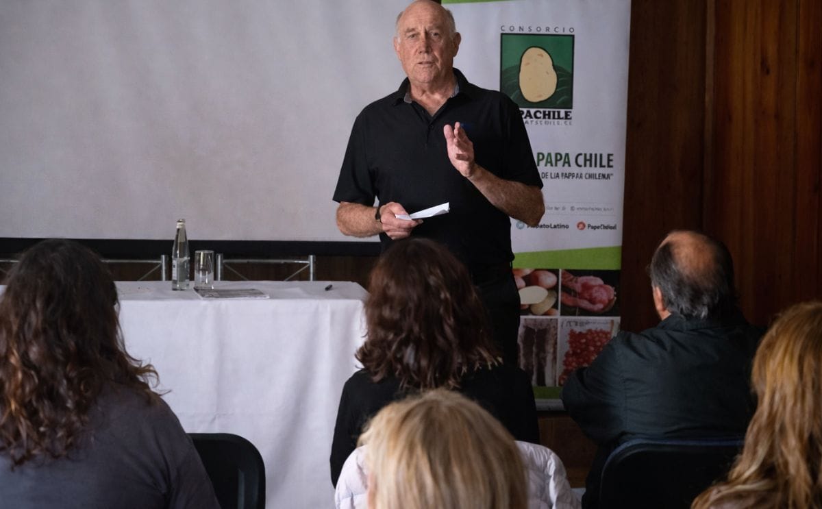 Gary Secor, consultor internacional y reconocido experto en el cultivo de la papa.