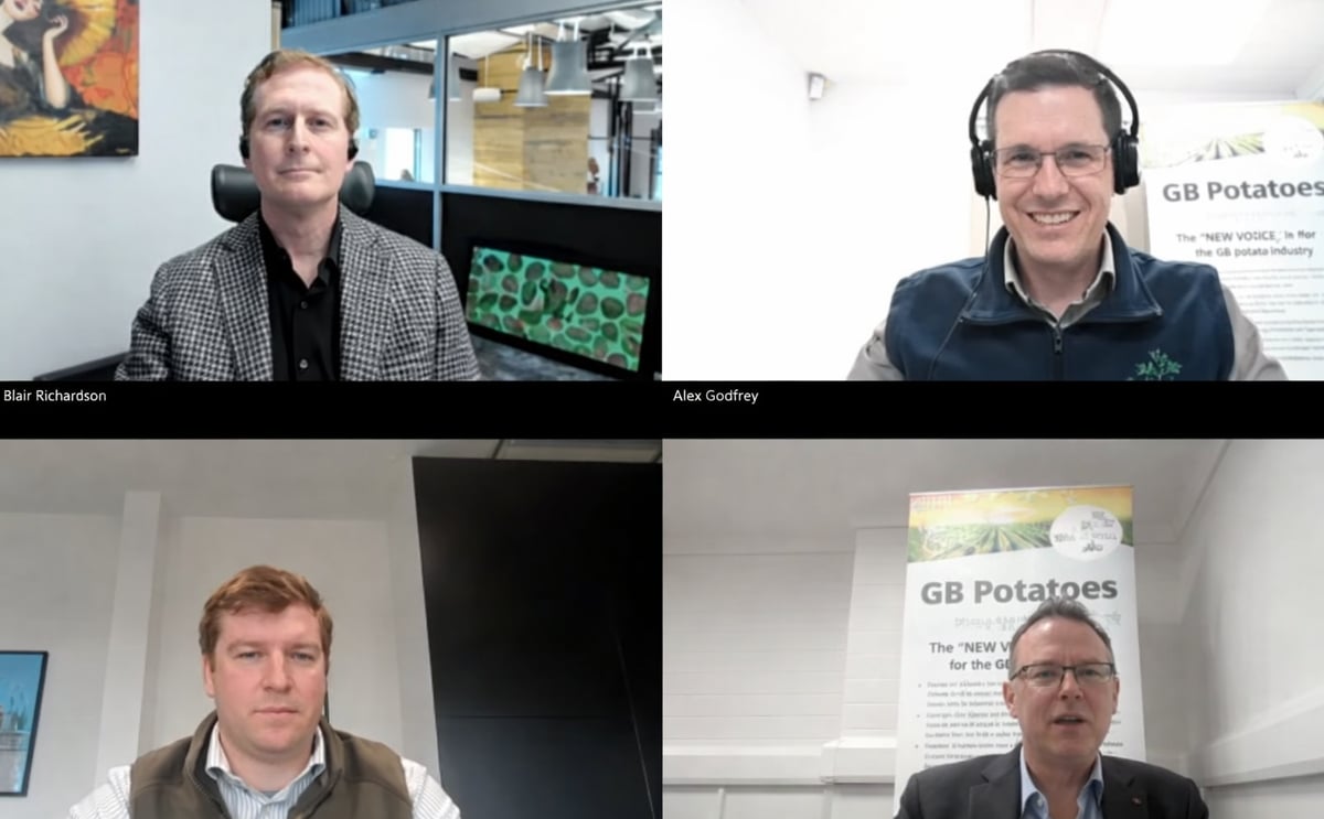 Industry leaders discuss rising weather risks and new insurance solutions during a GB Potatoes webinar on managing risk in potato production Industry leaders discuss rising weather risks and new insurance solutions during a GB Potatoes webinar on managing risk in potato production