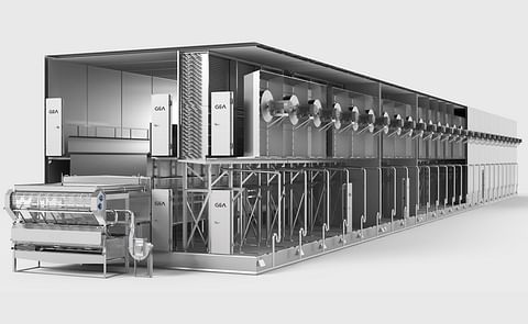 GEA animation tunnel freezer GEA animation tunnel freezer