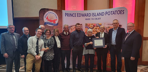 Potato Industry leaders honoured at Prince Edward Island Potato Board Annual Banquet