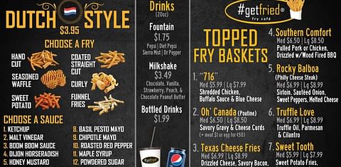 #GetFried Fry Café Fries Up New Deals in the United States and beyond