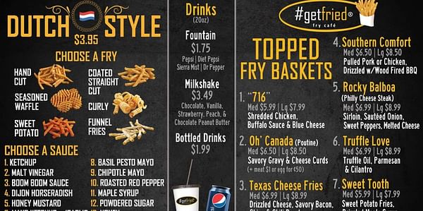 #GetFried Fry Café Fries Up New Deals in the United States and beyond